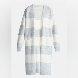 Striped Blue or Grey Women's Sweater